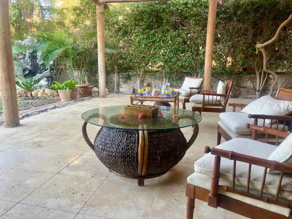 Seating area, Garden view