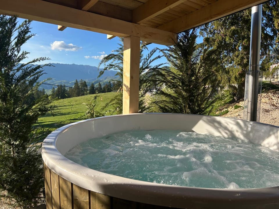 Natural landscape, Hot Tub, Mountain view, Pool view, Swimming pool