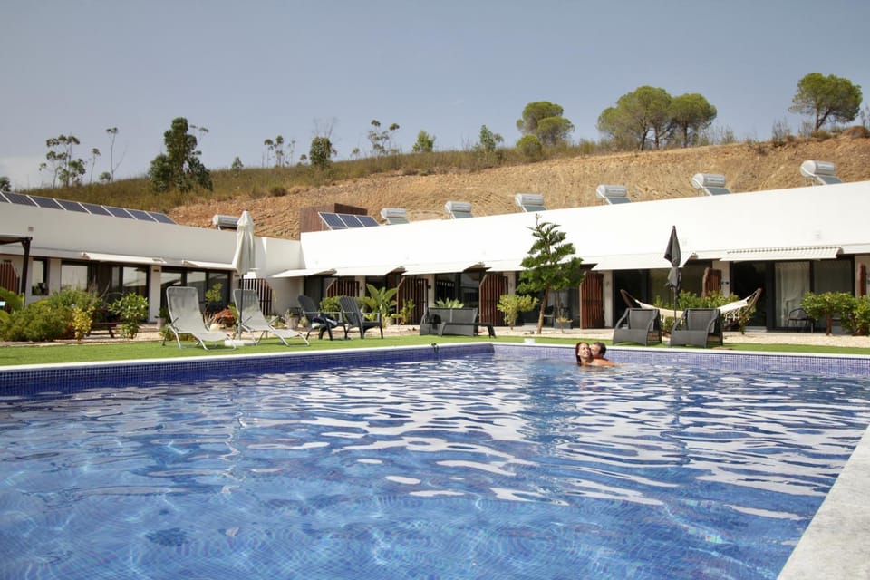 Property building, Day, People, Natural landscape, Pool view, Swimming pool, sunbed
