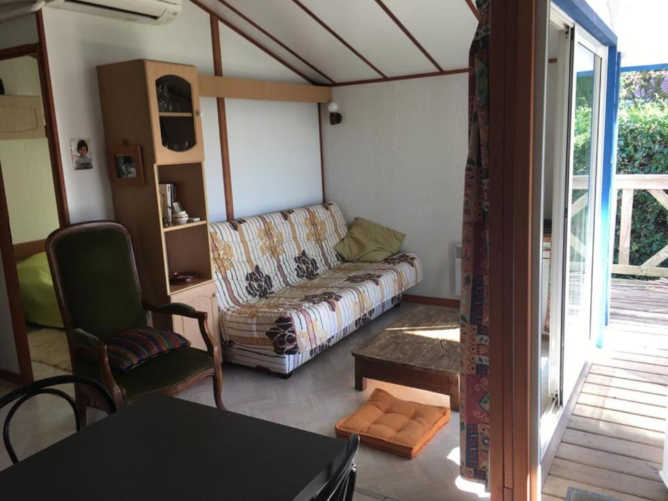 Wooden chalet, for 4 people air-conditioned Chalet in Pays de la Loire