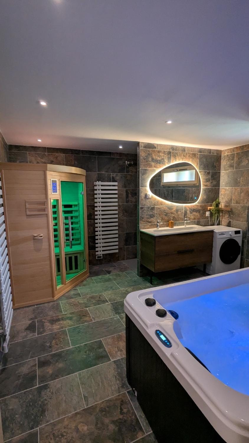 Les Crocus Oasis de bien etre avec SPA et SAUNA Apartment in Auvergne-Rhône-Alpes