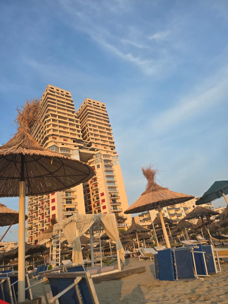 Property building, Day, Beach, sunbed