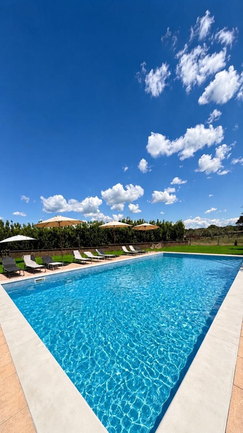 Natural landscape, Swimming pool