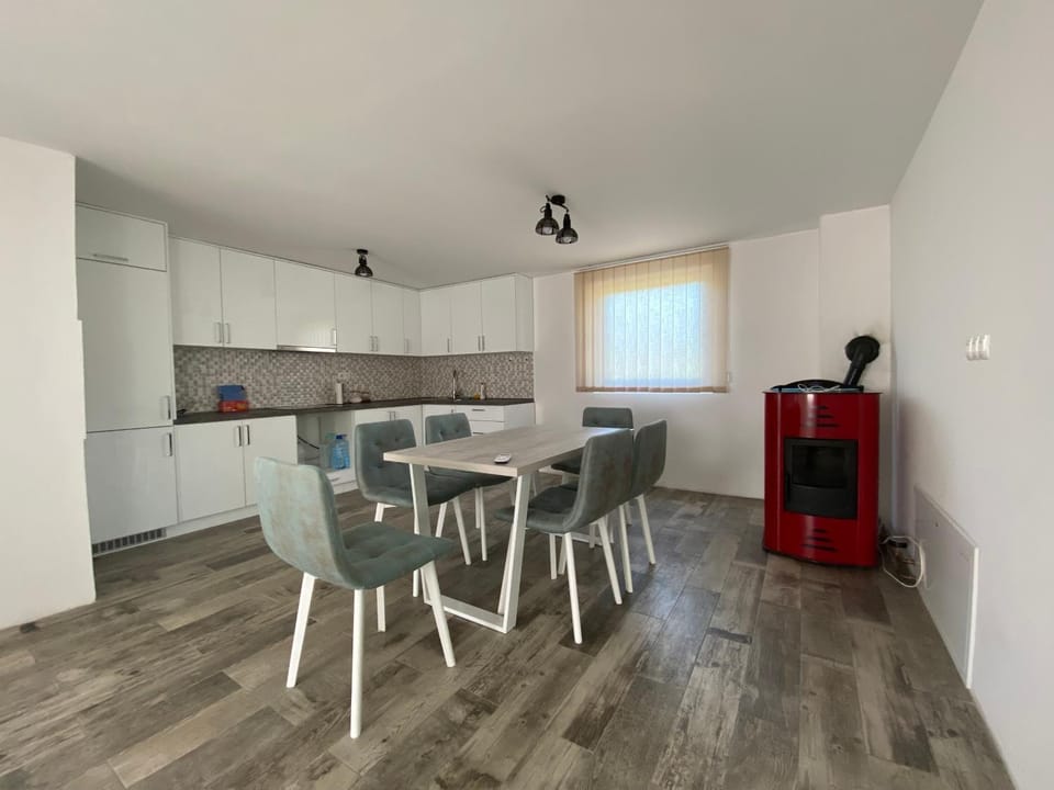 Kitchen or kitchenette, Dining area, oven