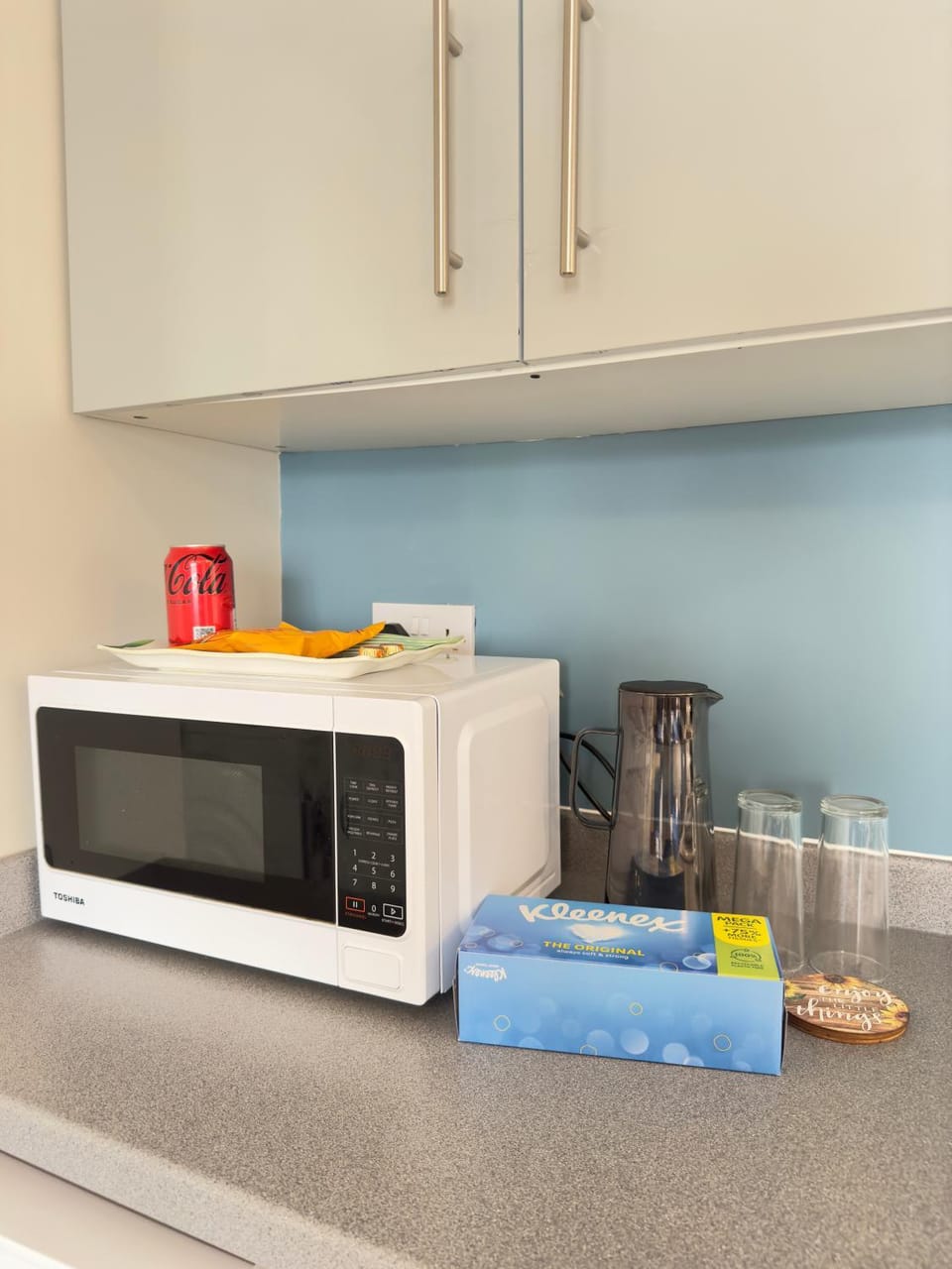 Kitchen or kitchenette, oven, stove