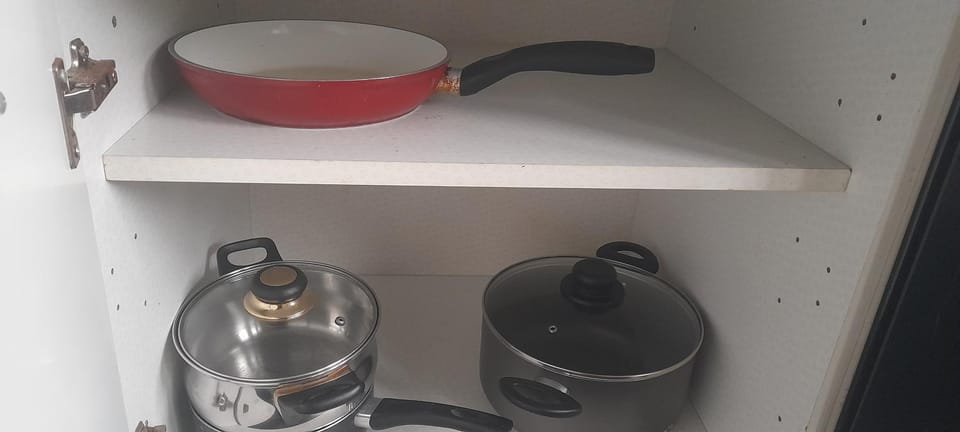 Kitchen or kitchenette, furniture