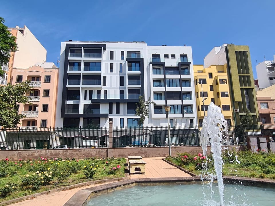 Property building, City view, Location