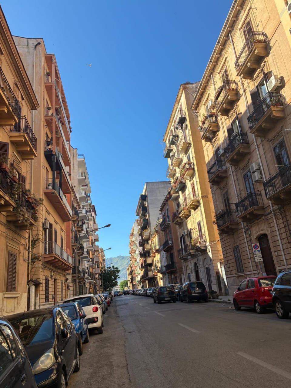 Quiet street view