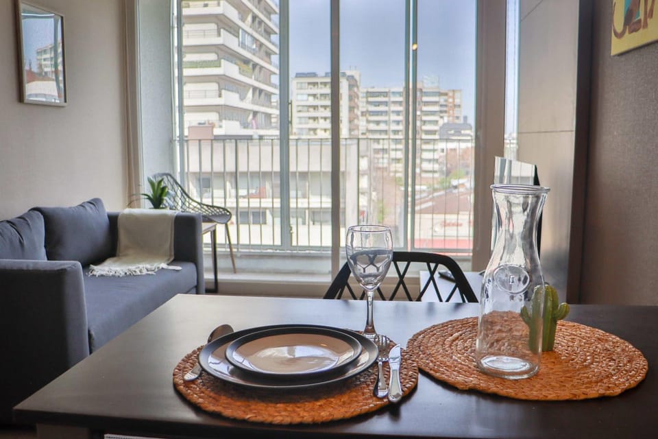 HOM I RedSalud Ñuñoa I Wifi I Metro Cercano Apartment in Santiago