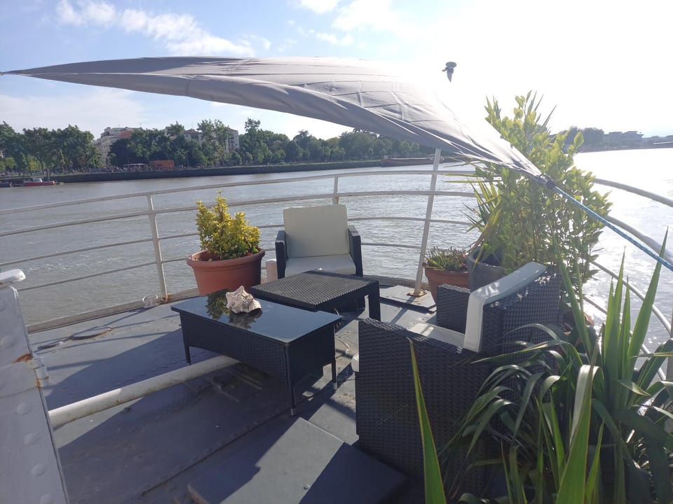 Patio, River view
