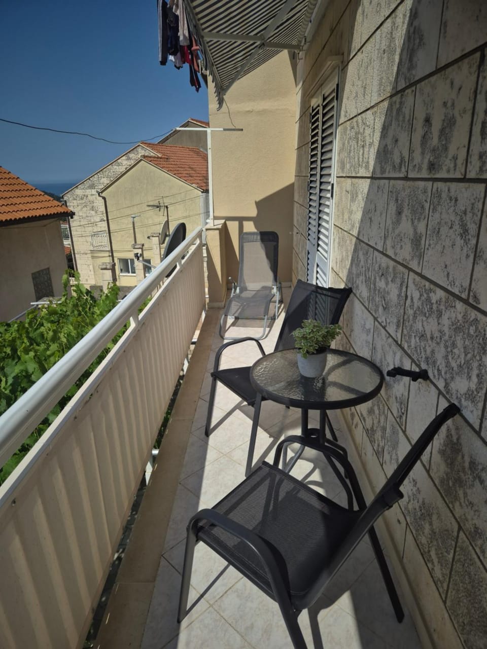 View (from property/room), Balcony/Terrace, Seating area