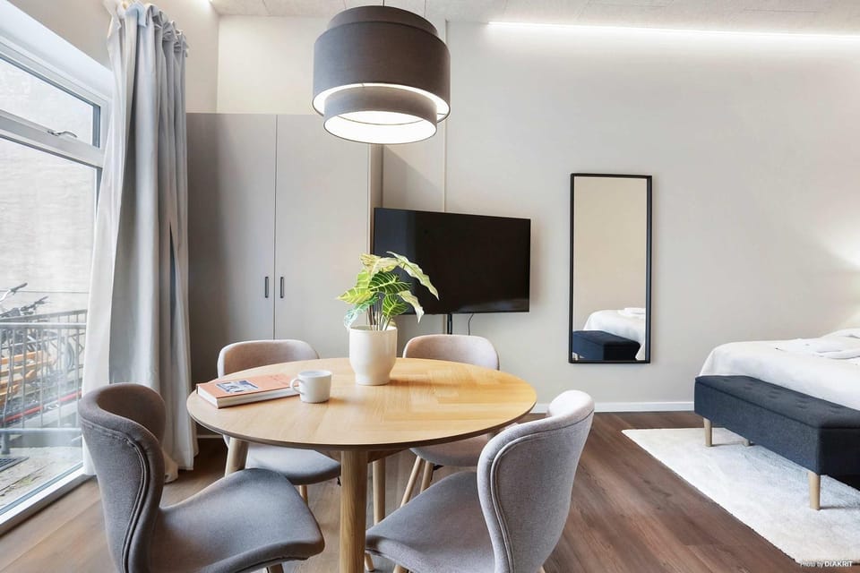 Midtown Studio Apartment in Aarhus