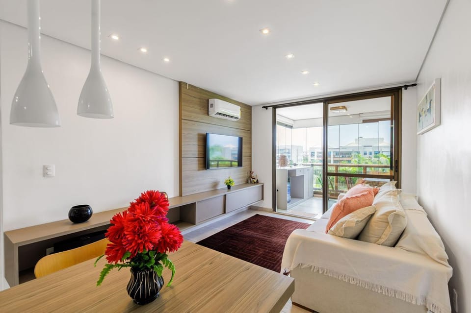 Living room, air conditioner