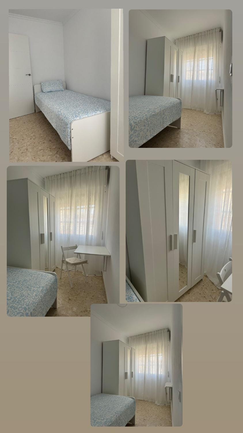 Bed, Photo of the whole room, Bedroom, wardrobe