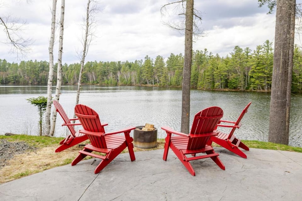 Spring, Day, Natural landscape, Lake view, sunbed