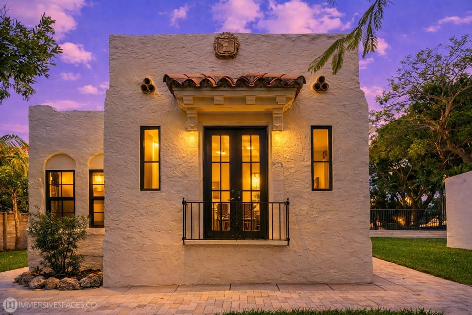 James Ponce's Historic Pool Home Near Downtown House in West Palm Beach