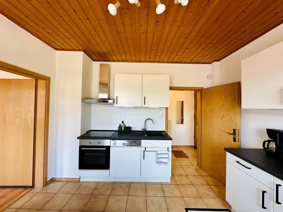 Kitchen or kitchenette, dishwasher