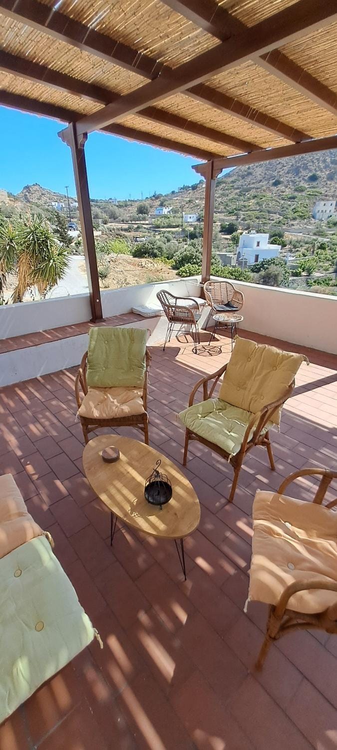 Natural landscape, View (from property/room), Balcony/Terrace, Seating area, Mountain view