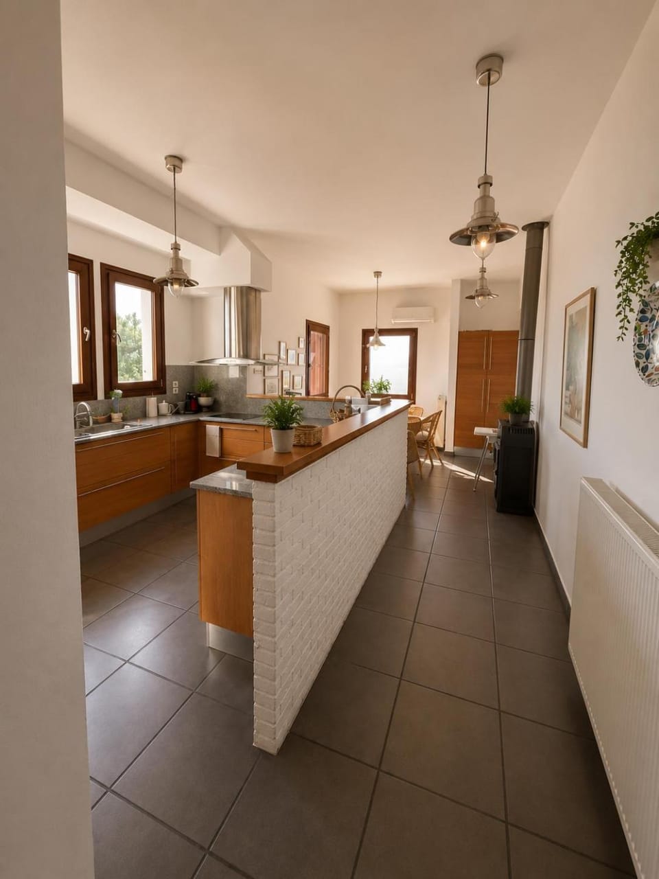 Sea view, kitchen