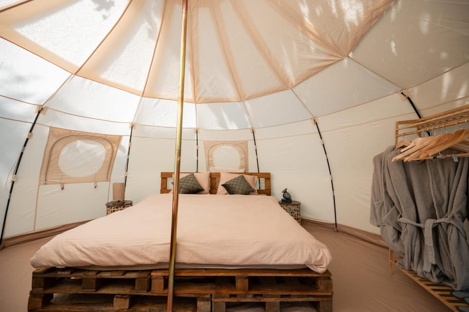 Glamping Riverside Skadar lake Luxury tent in Podgorica Municipality, Montenegro
