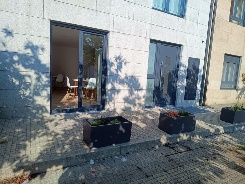 Property building, Garden view