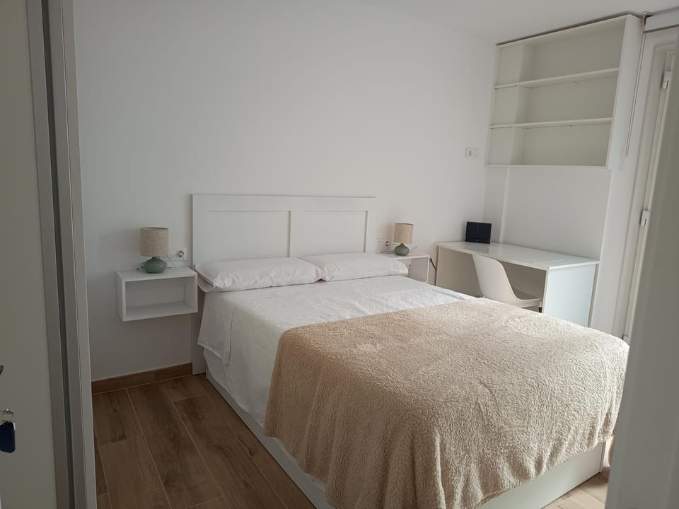 Bed, Bedroom, wardrobe