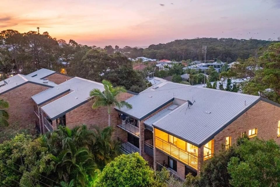 Property building, Sunset