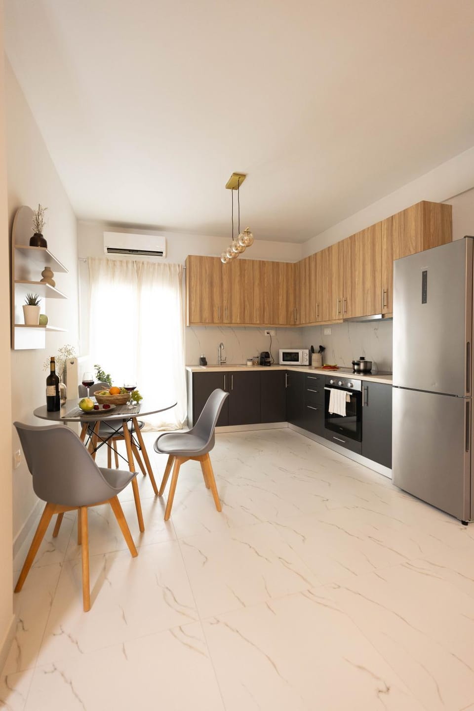 Kitchen or kitchenette, Dining area, dishwasher, oven, stove