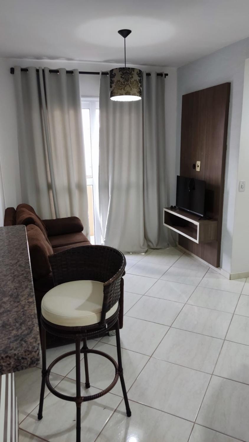 Apto 324 with 2 furnished bedrooms Apartment in State of São Paulo