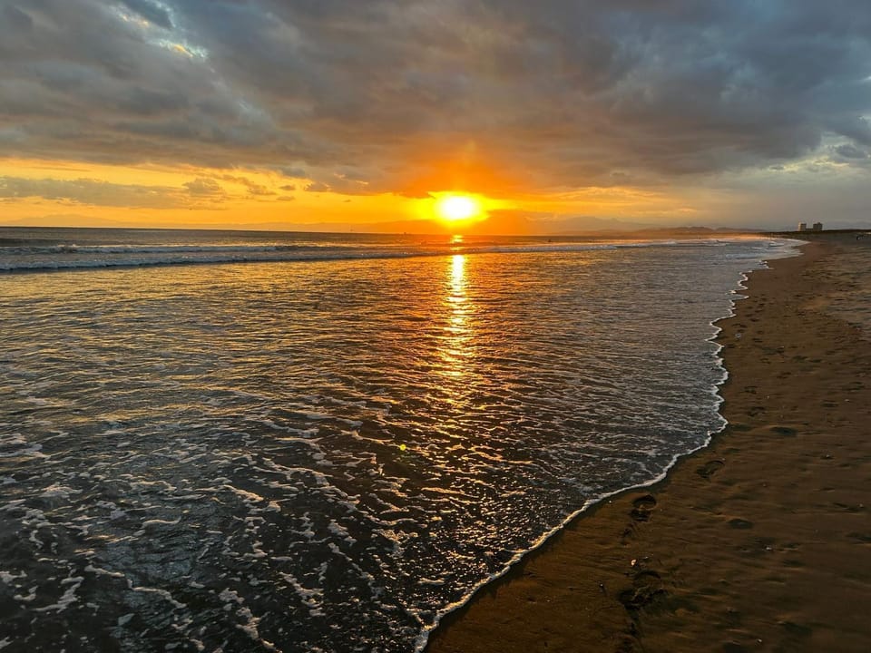 Beach, Sunset