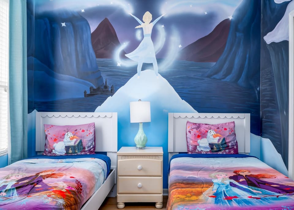 Bed, Decorative detail, Bedroom, children
