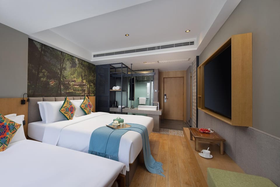 秋果酒店北京燕莎三元桥地铁站店TRUE GO Hotel Bejing Sanyuangiao Yansha Hotel in Beijing