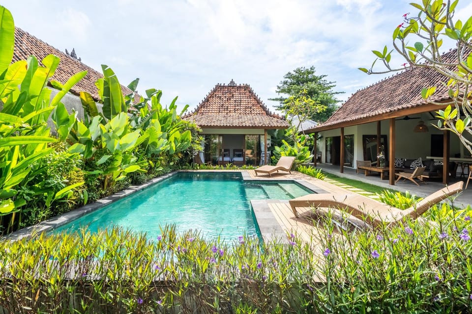 Garden, Garden view, Pool view, Swimming pool, sunbed