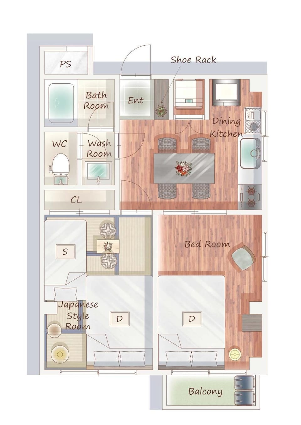 BAiお花茶屋1丁目パールハイツ201 Apartment in Japan