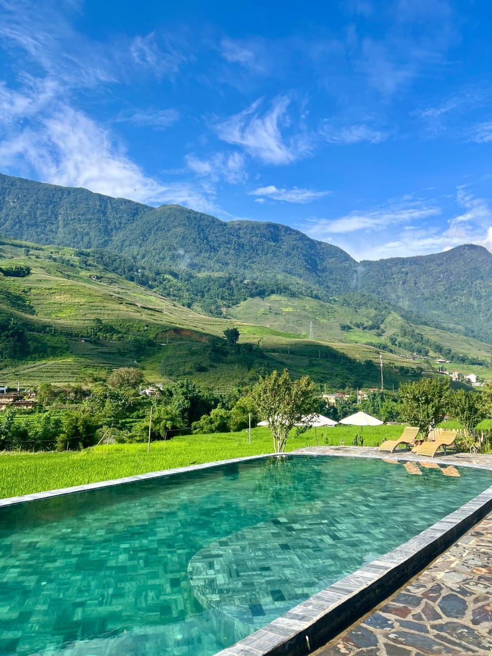 Mướng và Valley Homestay Rice Field View Ta Van Bed and Breakfast in Vietnam