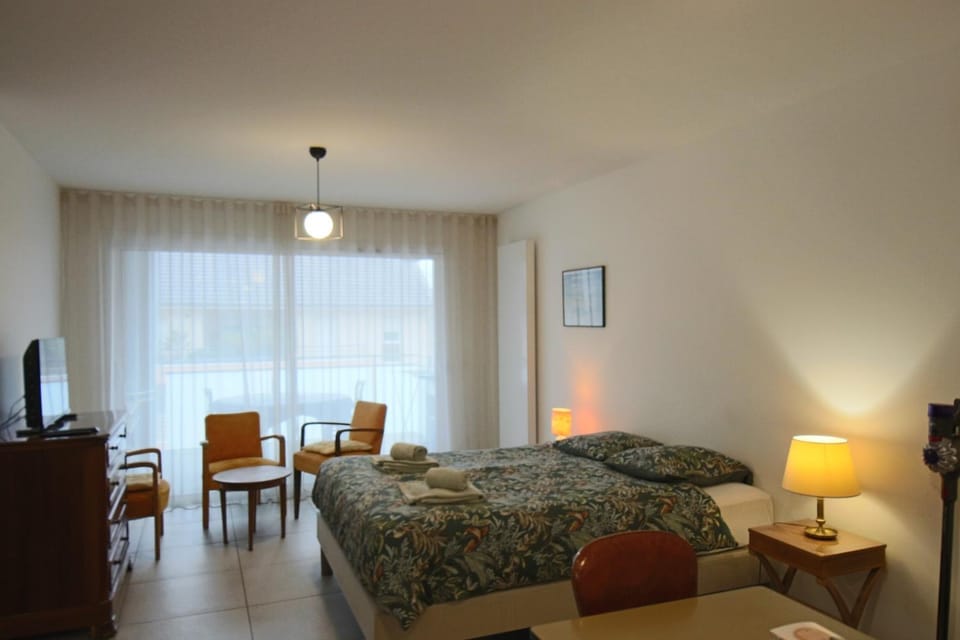 Bed, TV and multimedia, Balcony/Terrace, Living room, internet