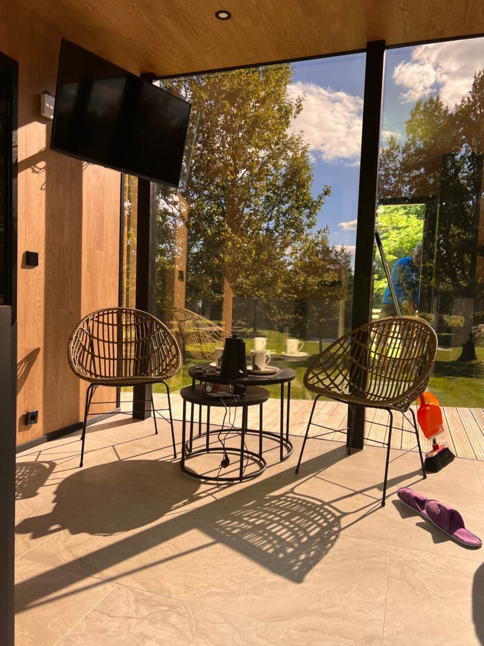 Garden, TV and multimedia, View (from property/room), Balcony/Terrace, Dining area, Garden view