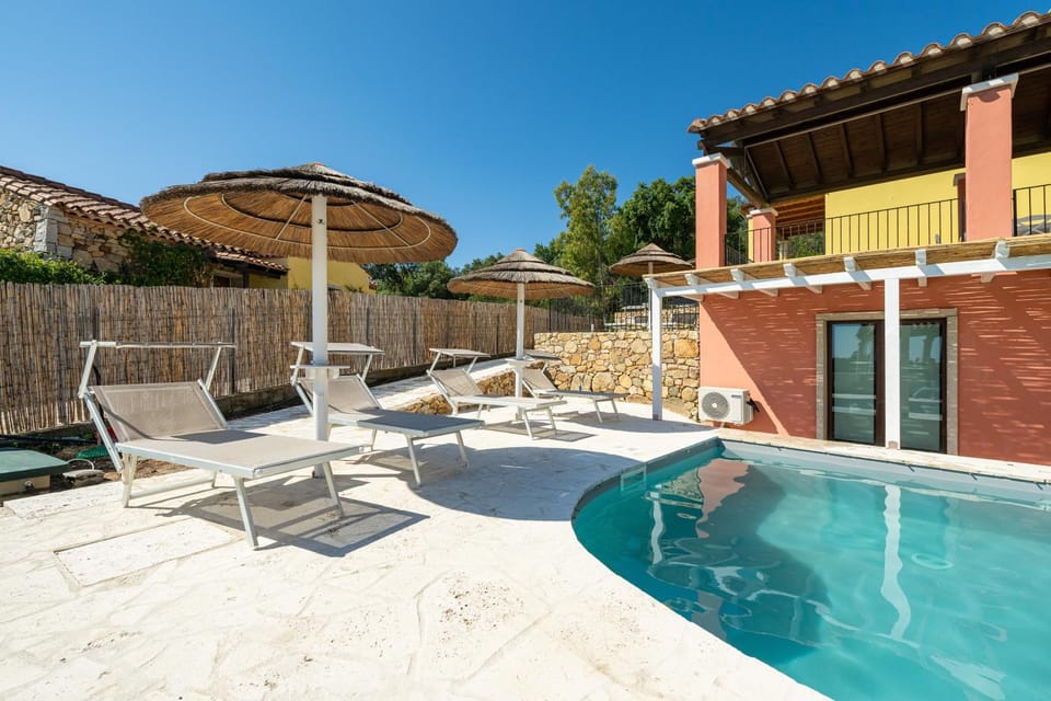Property building, Living room, Swimming pool
