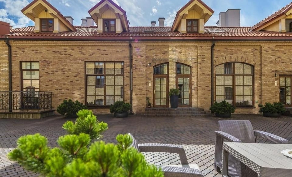 Property building, Patio