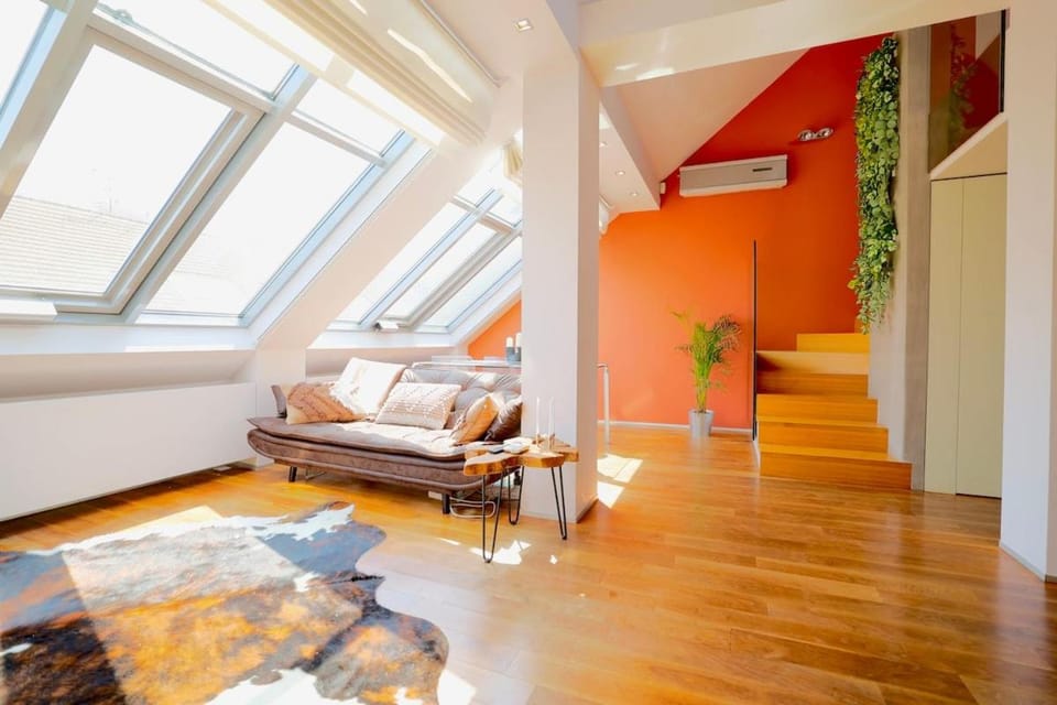 Luxury Prague Penthouse with Heated Floors, Castle Views & Rooftop Terrace Apartment in Prague