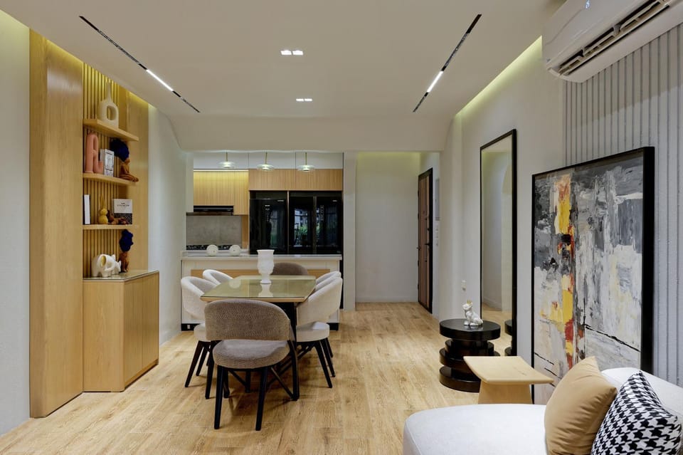 Seating area, Dining area, air conditioner
