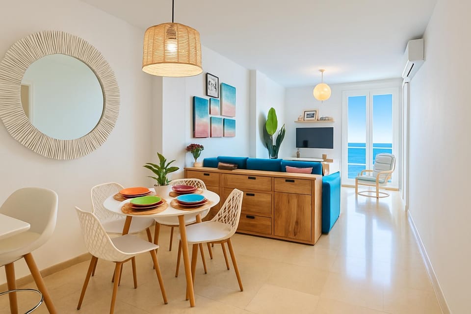 Sunrise Sea Apartment Beachfront Apartment in Torremolinos