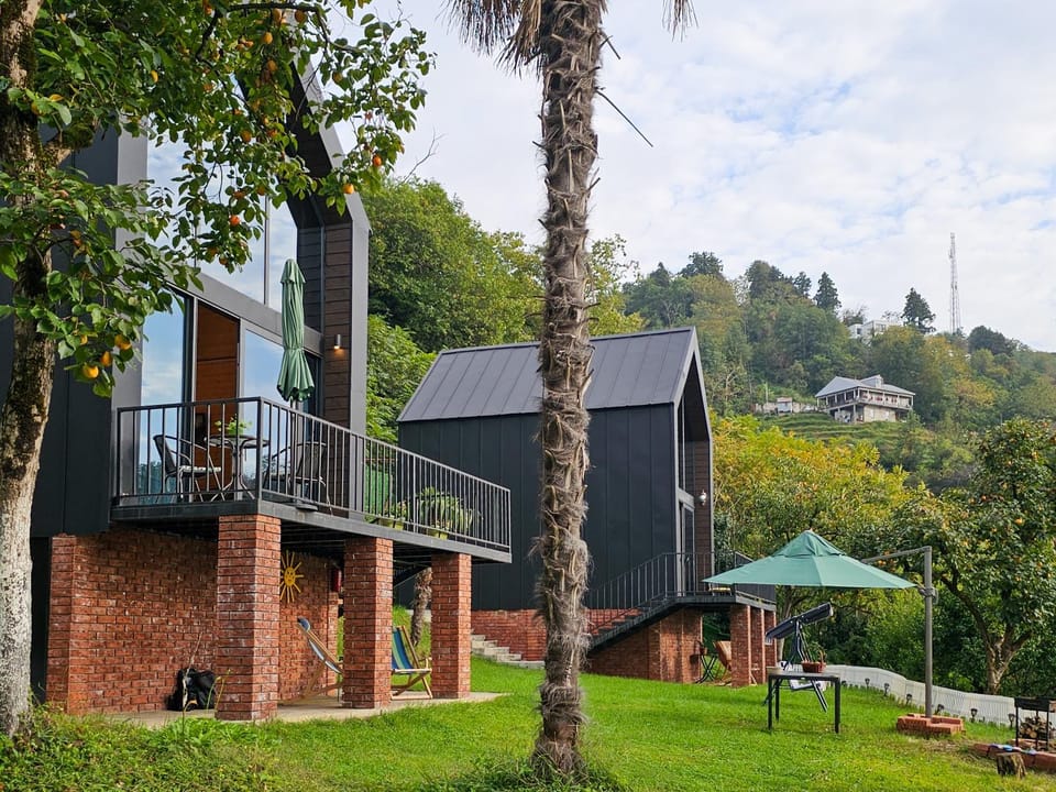 Property building, Natural landscape, Garden, Garden view