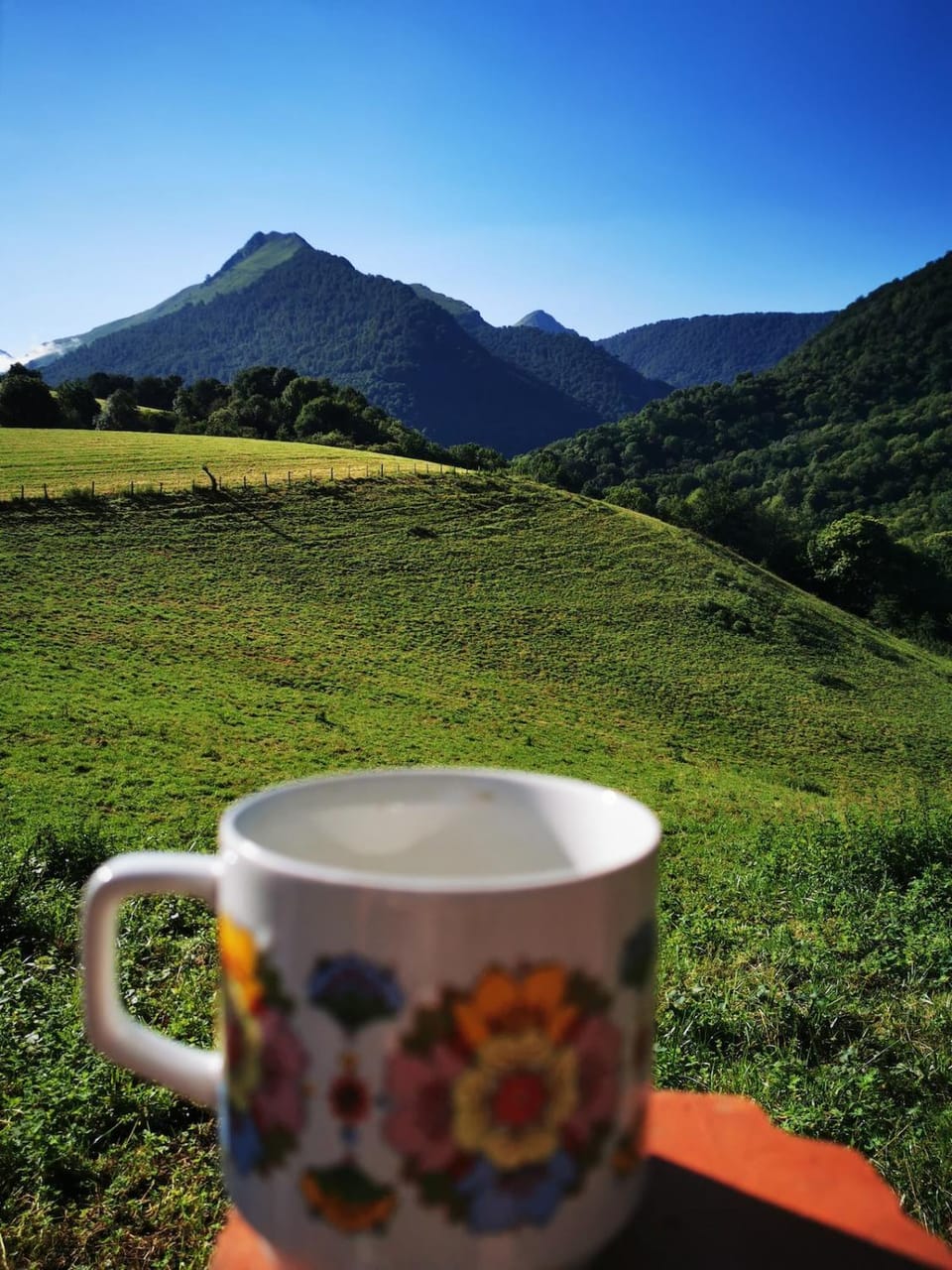 Natural landscape, Mountain view