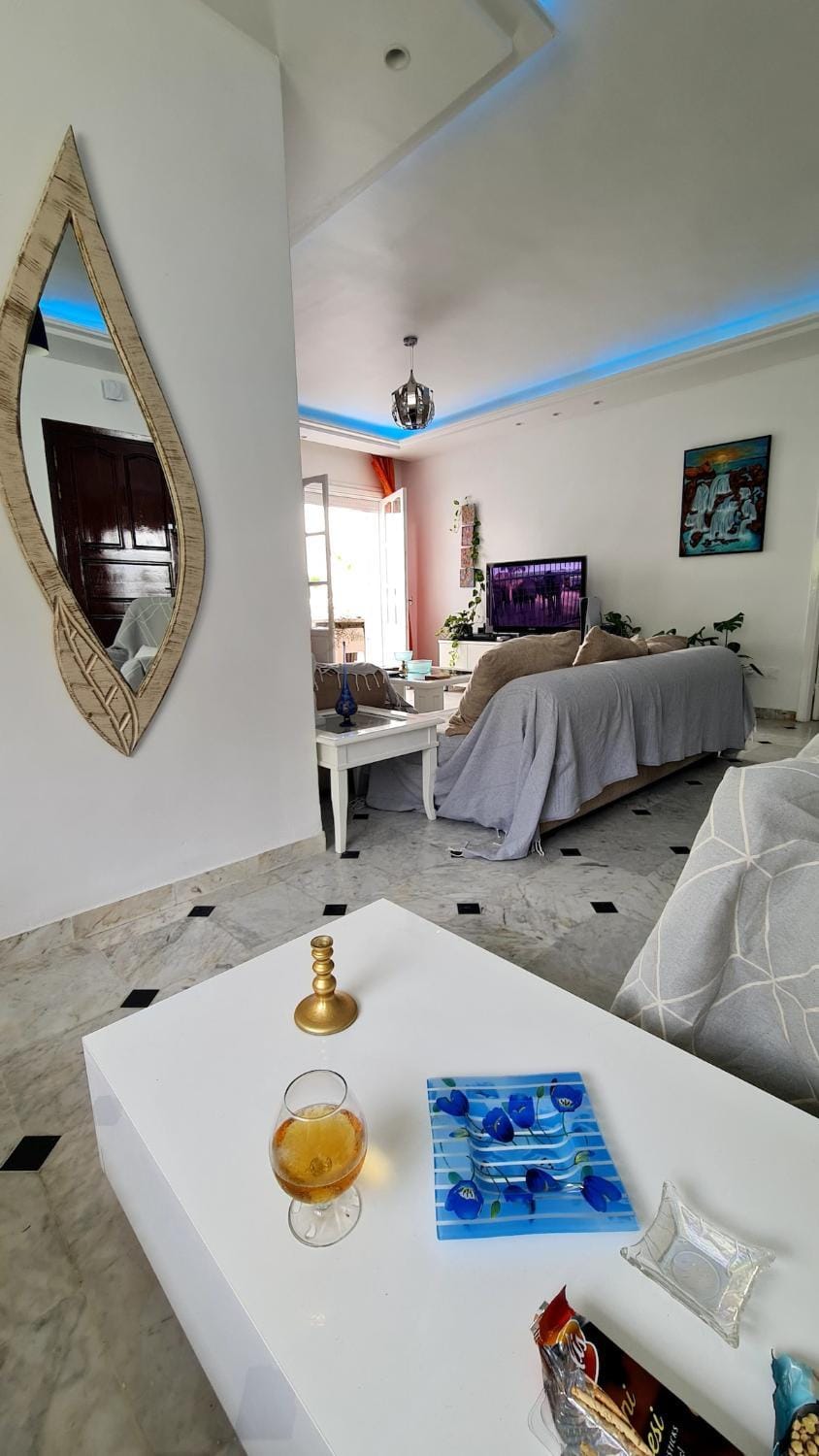 Dar Narcisse-Hammamet à 5 minutes à pied de la plage Apartment in Mrezga