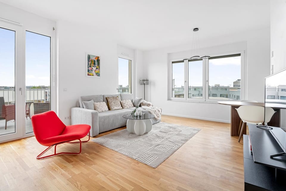 TV and multimedia, Balcony/Terrace, Living room, Seating area