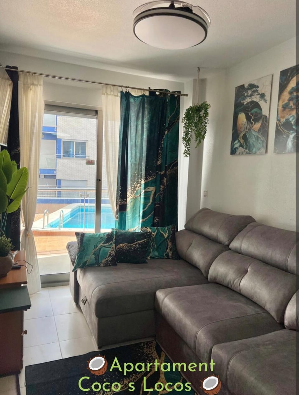 Communal lounge/ TV room, Living room, Seating area, Pool view, Swimming pool