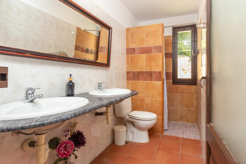 Bathroom, Living room
