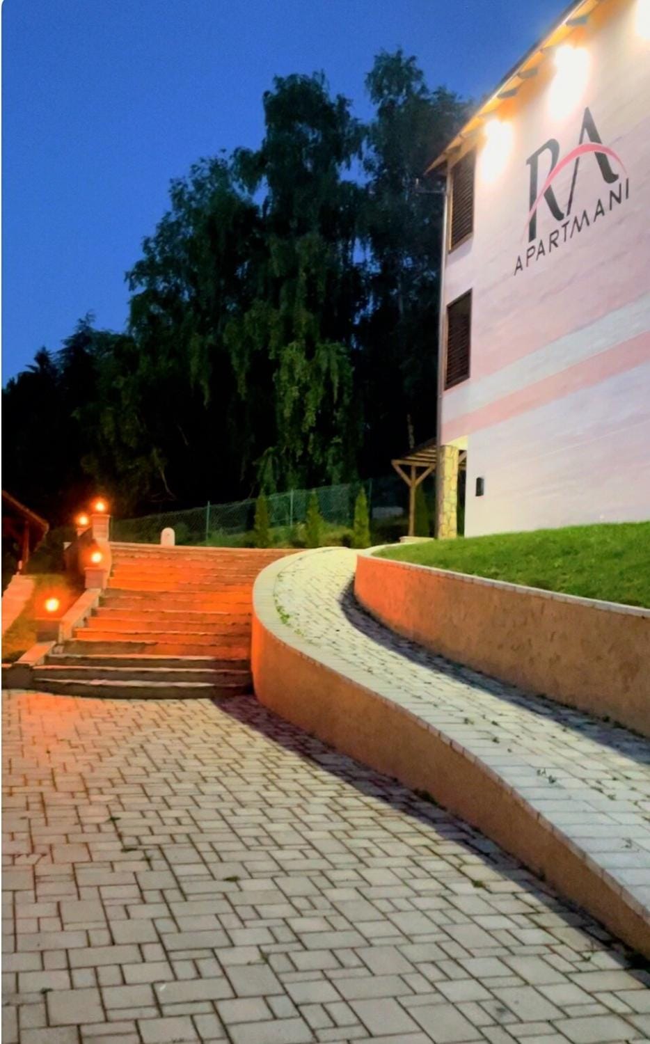 Property building, Night