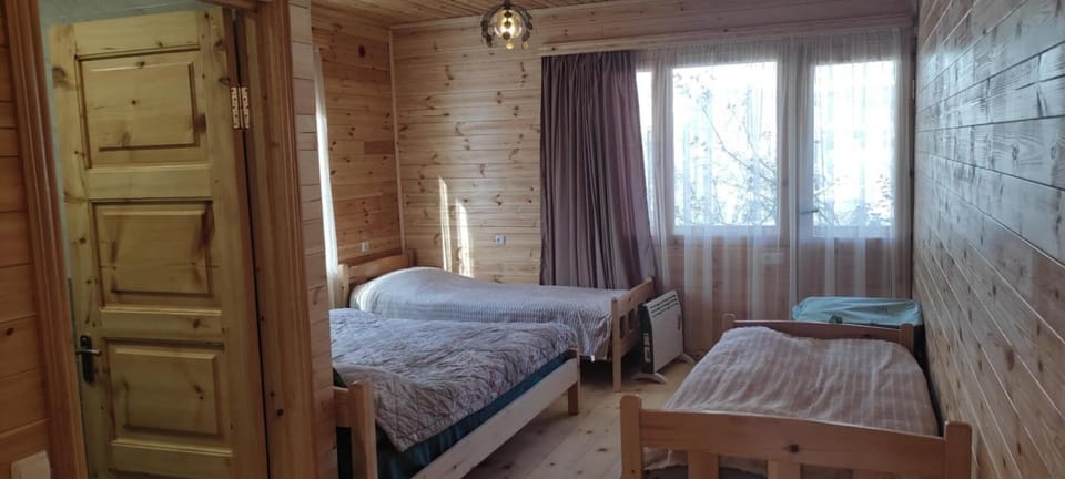 Bed, Photo of the whole room, Bedroom, towels, wardrobe